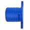 Apollo 1 in. Blue Twister Polypropylene Insert Plug ABTP1 - alternate 1